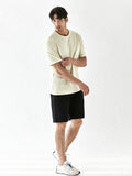 Men'S Drawstring Cropped Shorts