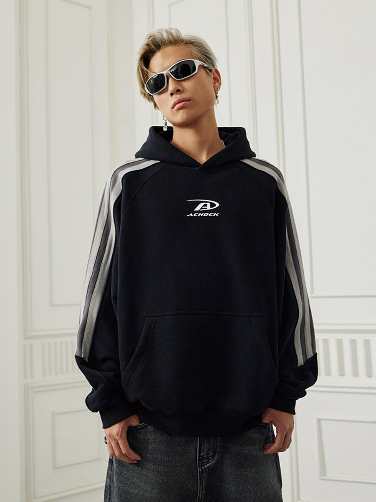 Loose-Fitting Thickened Stitching Hoodies