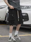 Men'S Loose Cropped Cargo Shorts