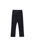 Flame Skull Slim Fit Jeans