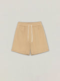Men'S Solid Color Cropped Shorts