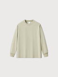 Men'S Flowy Long-Sleeved T-Shirts In Solid Colors