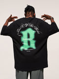 Men's Retro-Inspired Print T-Shirt