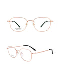 Men'S Square Rimless Myopic Glasses
