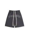 Men'S Embroidery Cropped Shorts