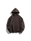 Men'S Retro Oversize Basic Hoodies