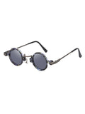 Retro Round Steampunk Style Frame UV400 Fashion Sunglasses