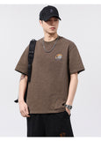 Men's Cotton Printed Loose Fit T-Shirt