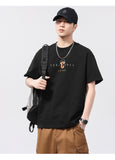 Loose-Fitting Letter Print T-Shirt