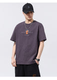 Loose-Fitting Letter Print T-Shirt