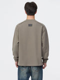 Minimalist Loose Fit Patch Pocket Hoodie