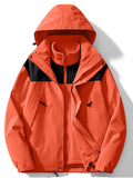 Detachable Fleece Thickened Windproof Outdoor 3 In 1 Interchange Jackets