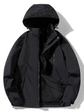 Detachable Fleece Thickened Windproof Outdoor 3 In 1 Interchange Jackets