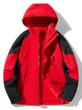 Detachable Fleece Thickened Windproof Outdoor 3 In 1 Interchange Jackets