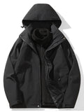 Detachable Fleece Thickened Outdoor 3 In 1 Interchange Jackets