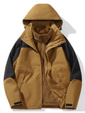 Detachable Fleece Thickened Outdoor 3 In 1 Interchange Jackets