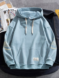 Men's New Hooded Sweatshirt Bottoming Loose Long-Sleeved Hoodie