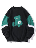 Bear New Colourful Pullover Sweatshirt