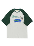 Baseball New Classic Cartoon Pattern All-Matched T-Shirt