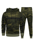 Casual Camouflage Sweatshirt HoodieSets