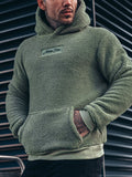 Solid Color Brushed Hoodies