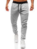 Casual Solid Color Drawsting Jogger