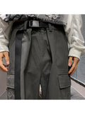 Loose-Fitting Multi-Pocket Cargo Pants