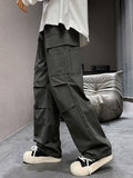 Loose-Fitting Multi-Pocket Cargo Pants