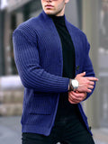 Solid Color Pocket Button Cardigan Sweaters