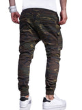 Casual Camouflage Drawstring Jogger