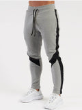 Contrast Color Drawstring Jogger