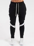 Contrast Color Drawstring Jogger