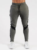 Contrast Color Drawstring Jogger