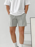 Casual Solid Color Running Training Shorts