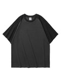 Retro Contrast Color T-Shirt