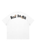 Retro Angle Letter Print T-Shirt