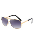 Retro Square Frame Fashion Sunglasses