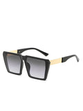 One-Piece Fashionable Square Frame Sunglasses