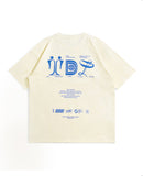 Retro Cartoon Print T-Shirt