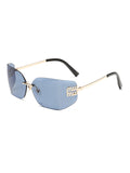 Frameless Square Fashionable Sunglasses