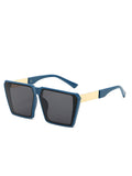 One-Piece Fashionable Square Frame Sunglasses