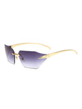 Frameless Square Fashionable Sunglasses