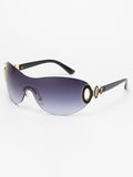 One-Piece Fashionable Frameless Sunglasses