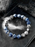 Agate Stone Crystal Bracelets