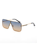 Men'S One-Piece Fashionable Square Sunglasses