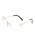 Frameless Square Fashionable Sunglasses