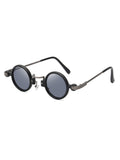 Retro Round Steampunk Style Frame UV400 Fashion Sunglasses