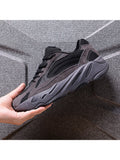 OEYES Ventilate Thick-Soled Sports Sneakers Black