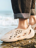 Oeyes Runner Outdoor Beach Slides Sandals