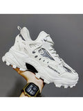 Fashion Solid Color Thick Sole Street Wear Retro Clunky Sneakers